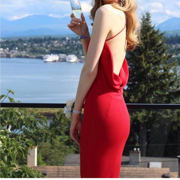 stretch crepe dress - Picture 6 of 6